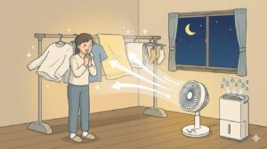 洗濯物の臭い対策にグッズが効果的な理由の見出し画像