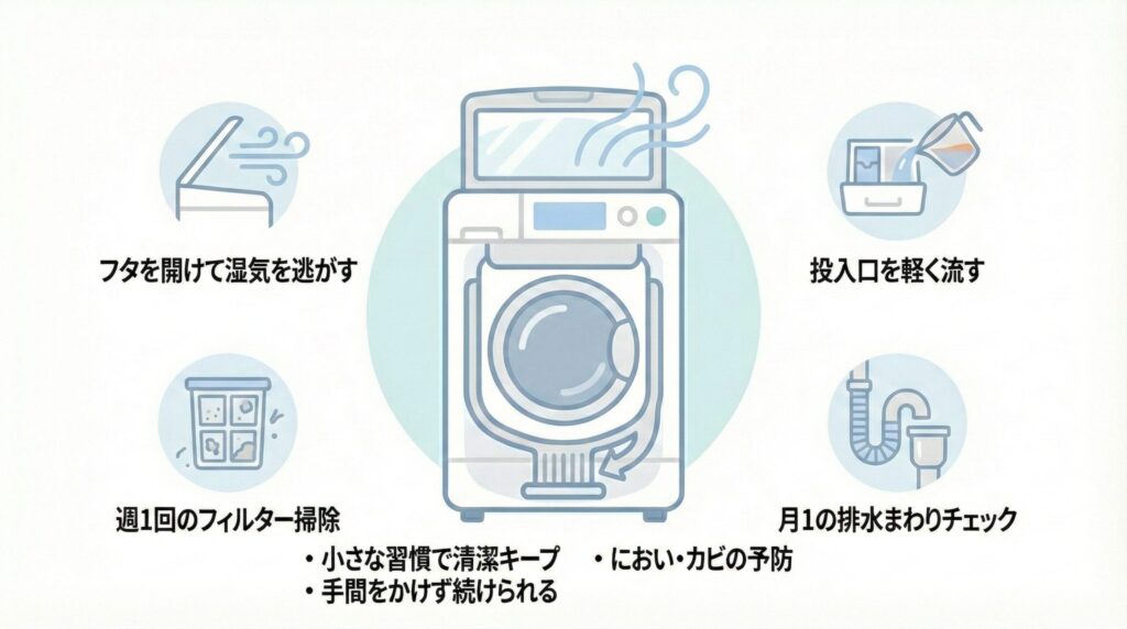 普段からできるちょい掃除で清潔をキープの見出し画像